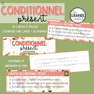 CONDITIONNEL PRÉSENT - càt
