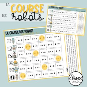 LA COURSE DES ROBOTS - Calculs P1/P2