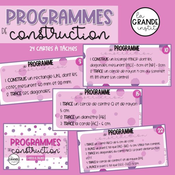 PROGRAMMES DE CONSTRUCTION - càt