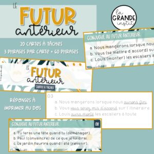 FUTUR ANTÉRIEUR - càt