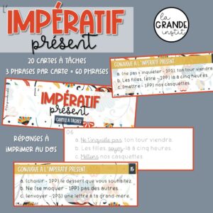 IMPÉRATIF PRÉSENT - càt