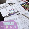 TABLES PAR 3, 6 et 4 - Livrets d'exercices