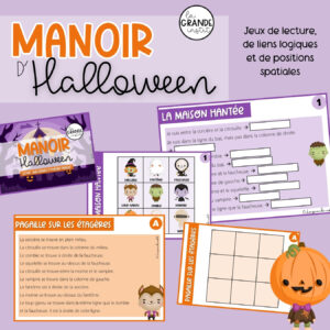 LE MANOIR D'HALLOWEEN - Lecture