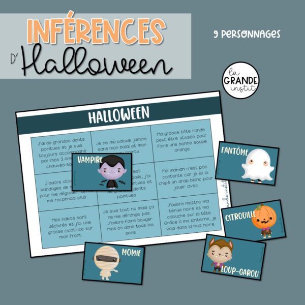Diapositive60 LES DÉGUISEMENTS D'HALLOWEEN - Inférences