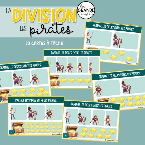 LE SENS DE LA DIVISION - cartes à tâche