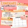 LES CONSIGNES - cartes à tâches