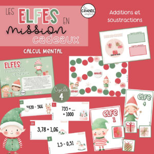 LES ELFES EN MISSION "CADEAUX" - cycle 4