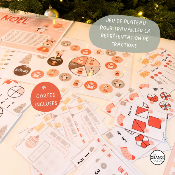 LE NOËL FRACTIONNÉ - Jeu de plateau