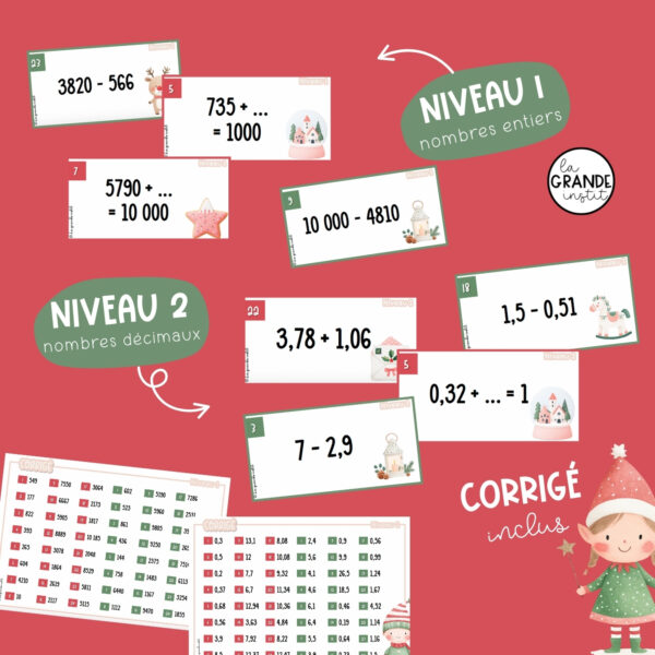 LES ELFES EN MISSION "CADEAUX" - cycle 4