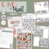 CAHIERS D'ACTIVITÉS de Noël - P1 à P6