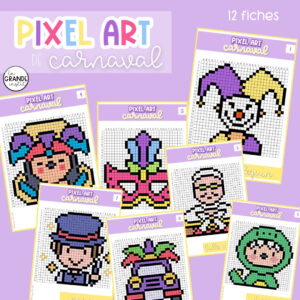 2 PIXEL ART - Carnaval