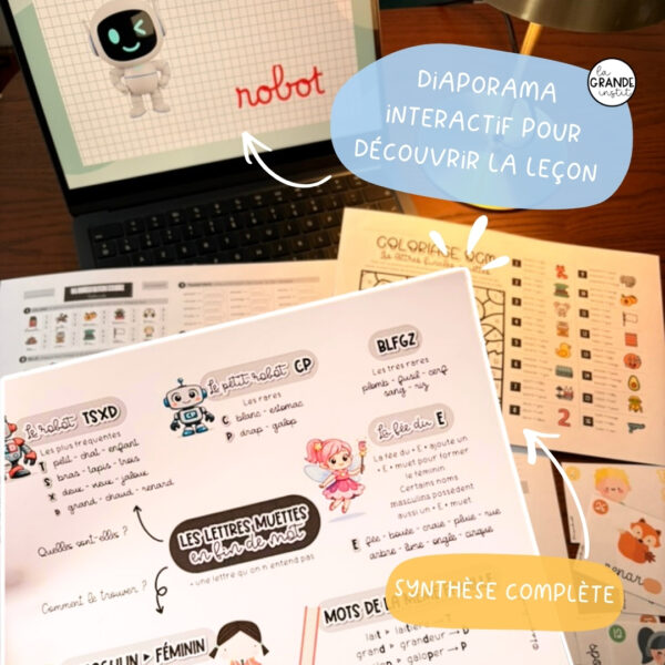 LETTRES FINALES MUETTES - Leçon