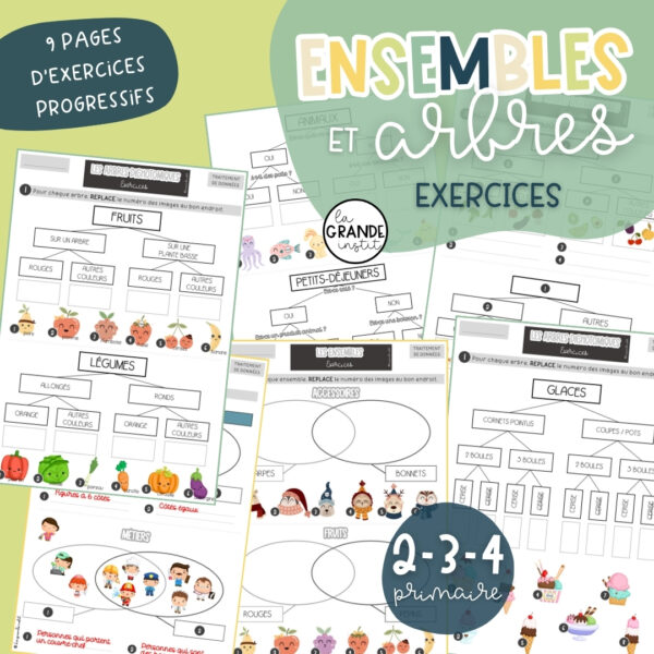 ENSEMBLES et ARBRES - Exercices