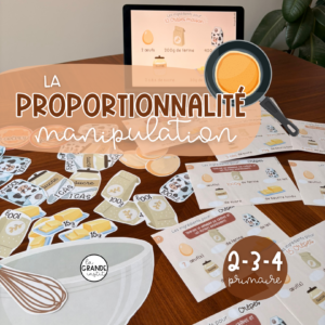 1 PROPORTIONNALITE - Manipulation chandeleur