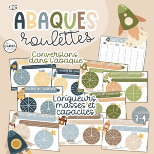 LES ABAQUES - Roulettes des conversions