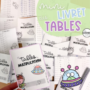 LIVRETS DES TABLES - Aide-mémoire miniature