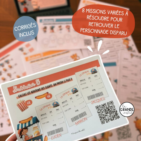 ESCAPE GAME du CIRQUE - 3e et 4e primaire