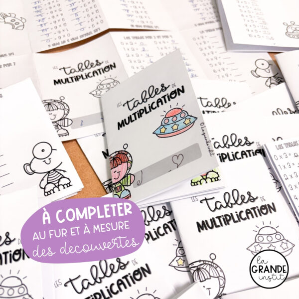 LIVRETS DES TABLES - Aide-mémoire miniature