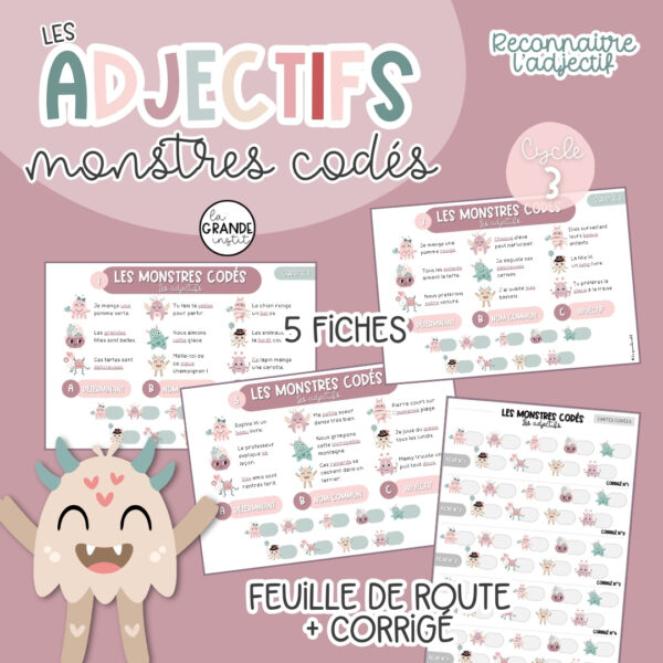 ADJECTIFS - Pack économique !!